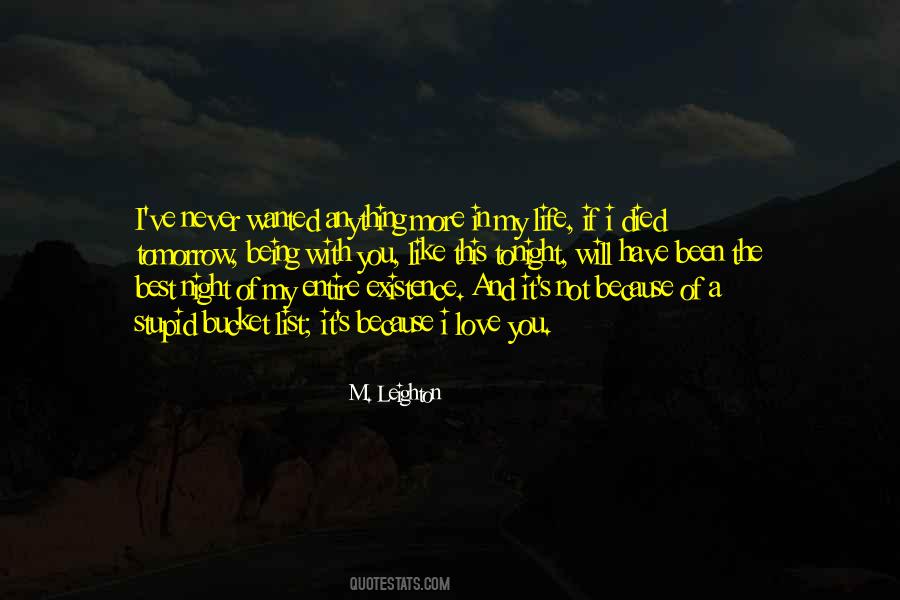 I Love My Life With You Quotes #305749