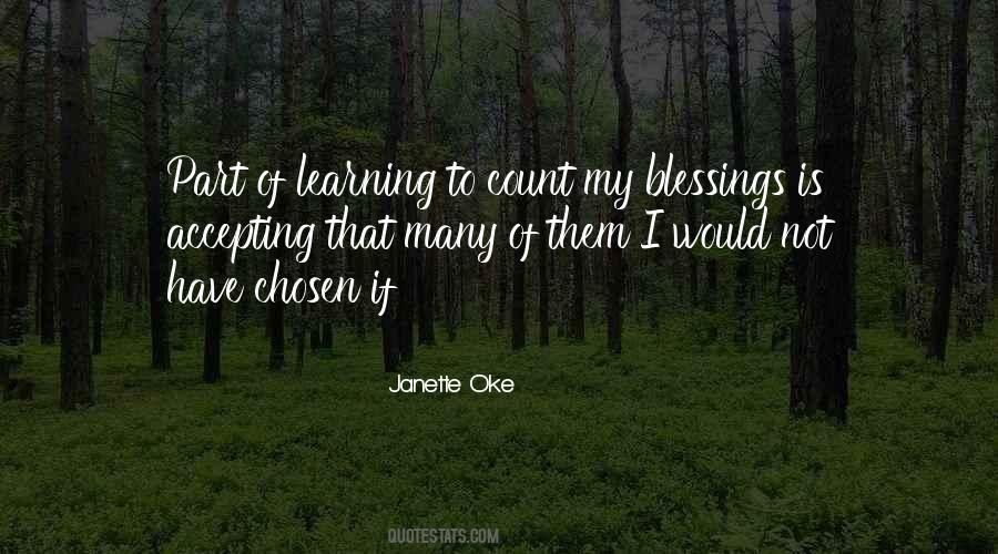 Count My Blessings Quotes #247404