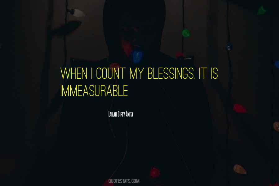 Count My Blessings Quotes #27639