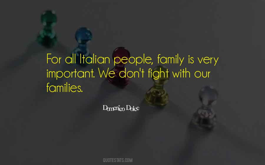 Quotes About Italian Family #504324