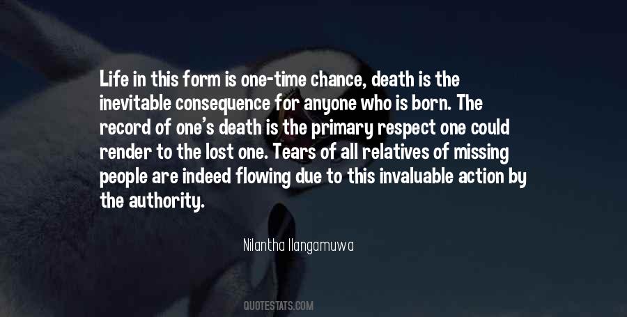 One Life One Chance Quotes #789113