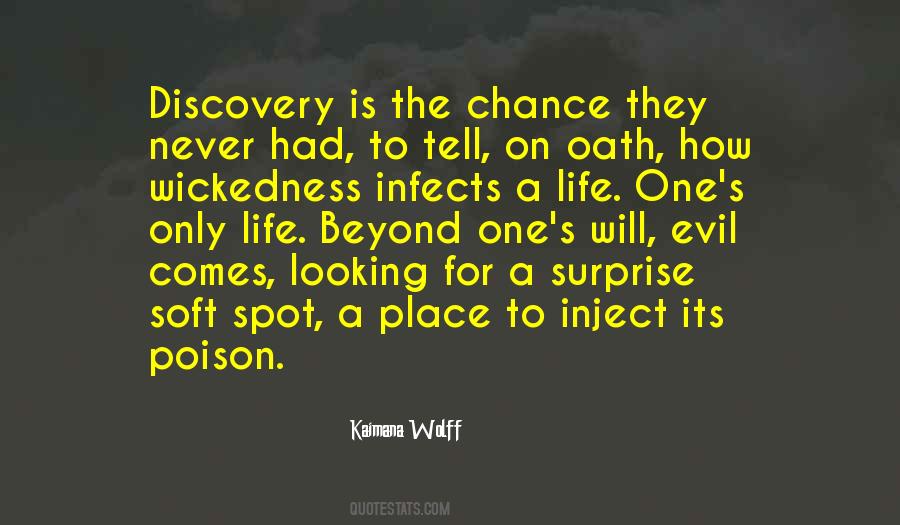 One Life One Chance Quotes #985332