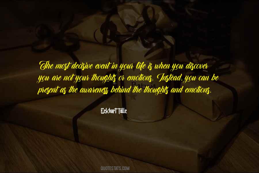 Eckhart Tolle Thoughts Quotes #1085864