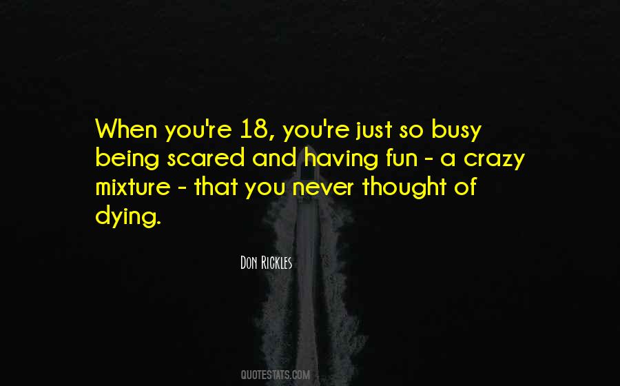Busy Having Fun Quotes #845927