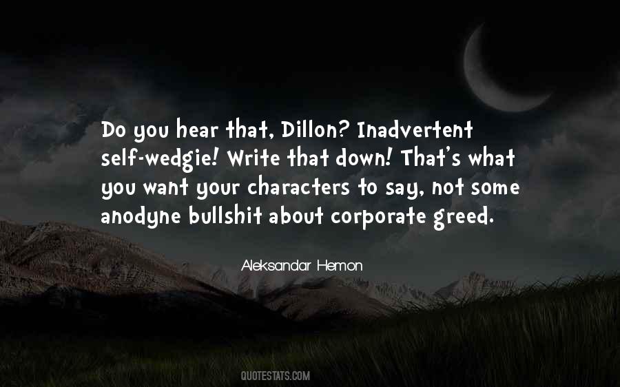 Dillon Quotes #1752258