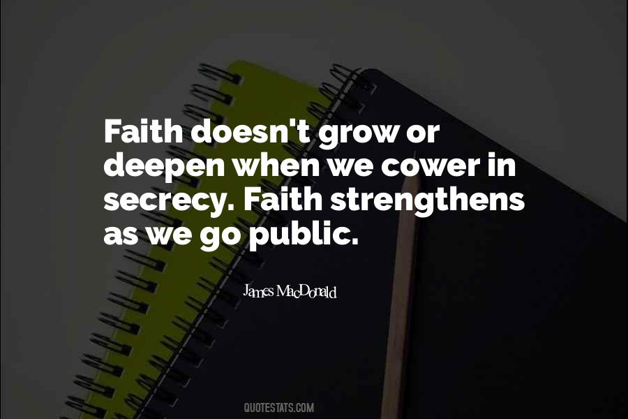 Grow In Faith Quotes #795356