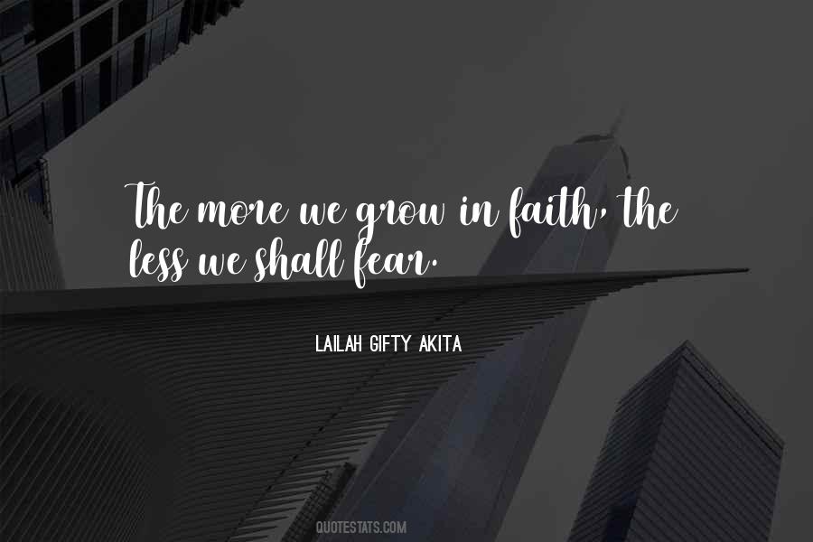 Grow In Faith Quotes #990318