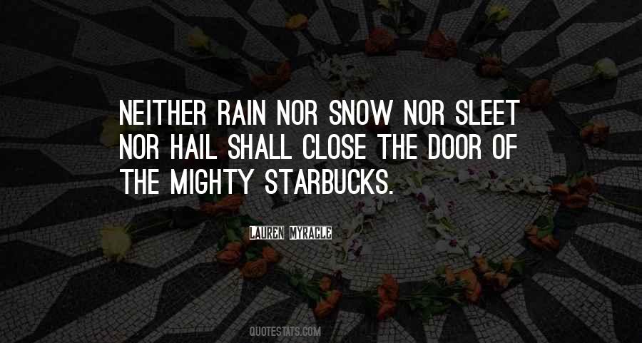 Snow Rain Quotes #792316