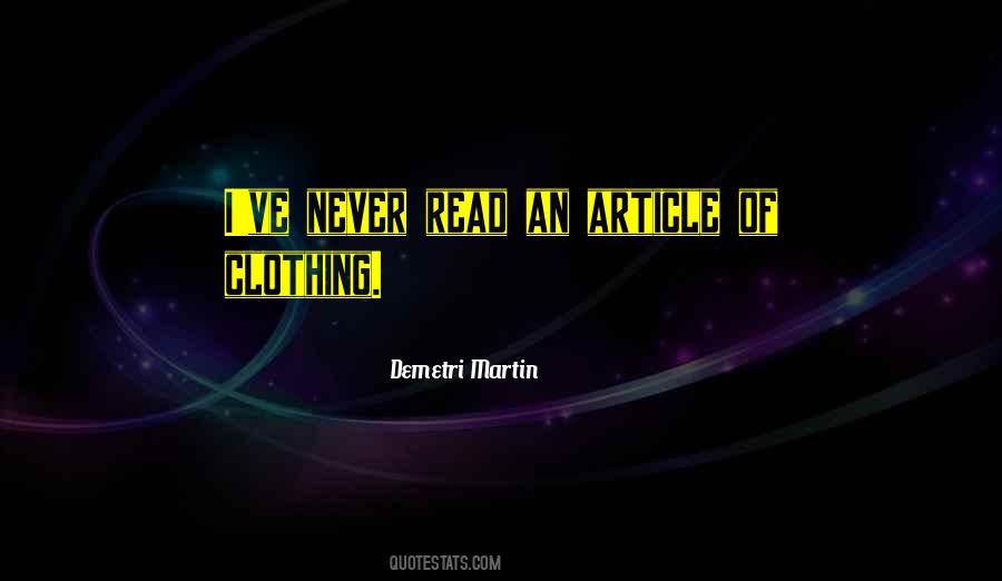 Article Of Quotes #1132513