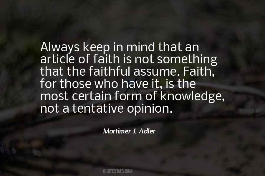 Article Of Quotes #1608058