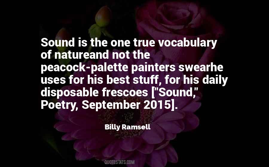 Quotes About The Nature Of Poetry #194650