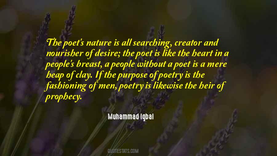 Quotes About The Nature Of Poetry #517099