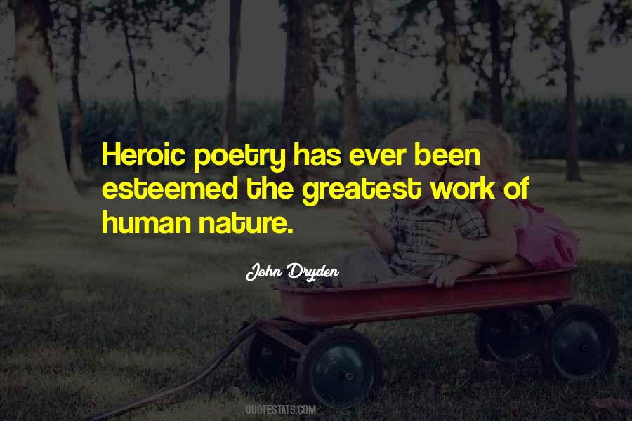 Quotes About The Nature Of Poetry #951831