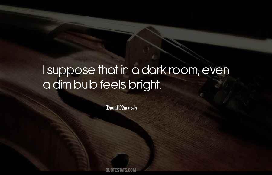 Dim Bulb Quotes #1750817