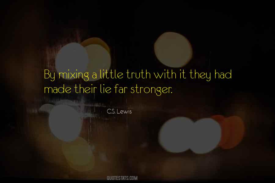 One Little Lie Quotes #160964