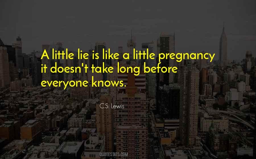 One Little Lie Quotes #303550