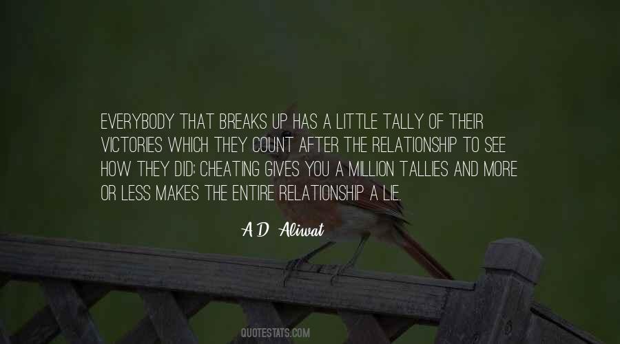One Little Lie Quotes #543693