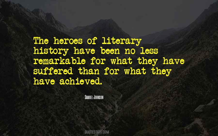 You Are Your Own Hero Quotes #17627
