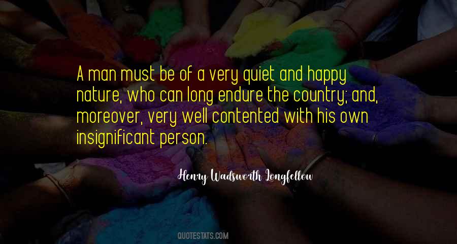 Be Happy And Contented Quotes #760492