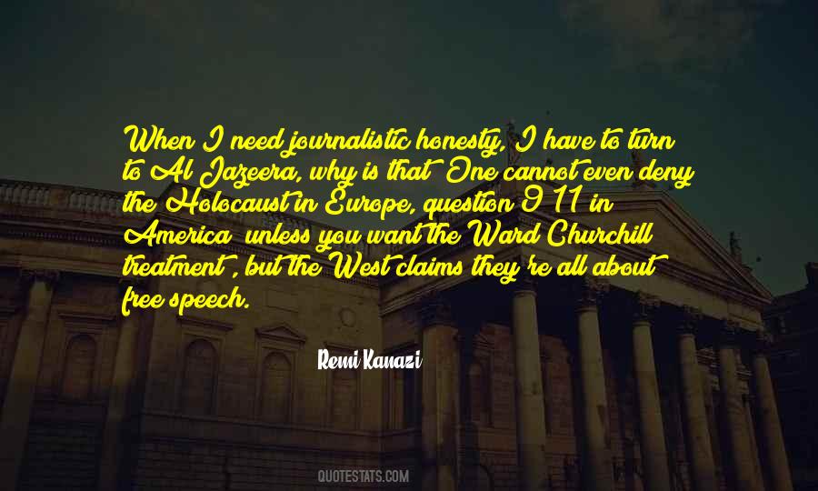 Churchill Free Speech Quotes #893278