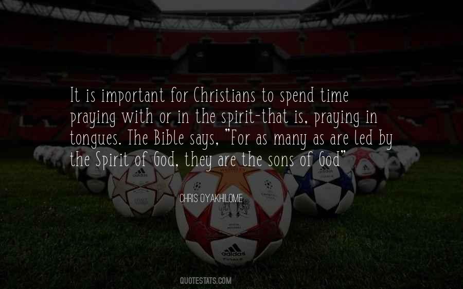 Praying Time Quotes #1430713