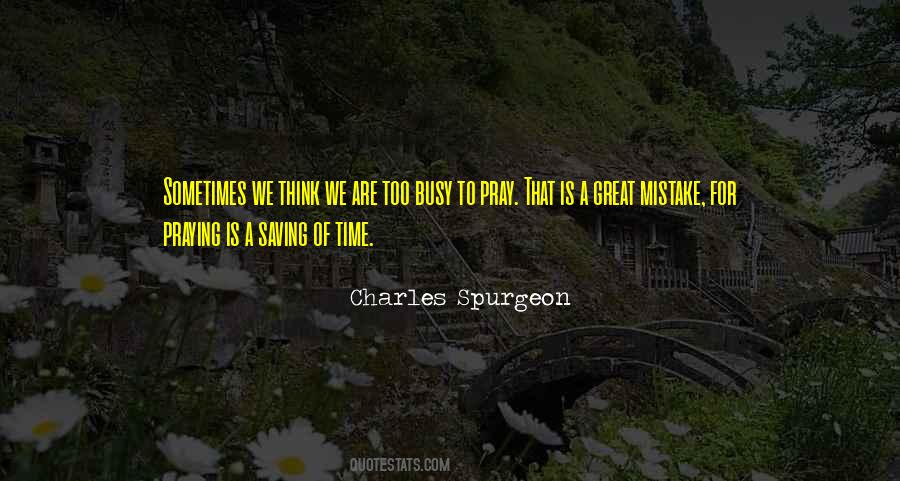 Praying Time Quotes #516380