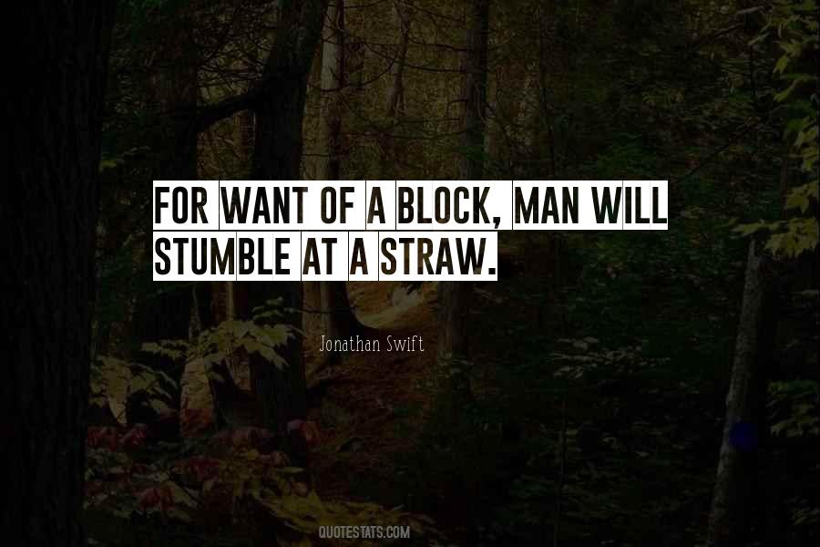 Block Man Quotes #1554981