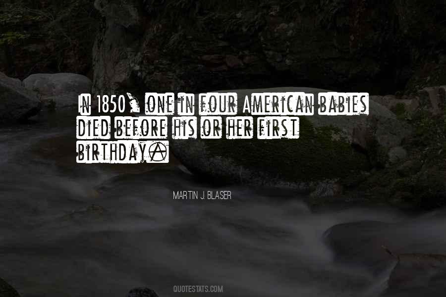 Her First Birthday Quotes #110024