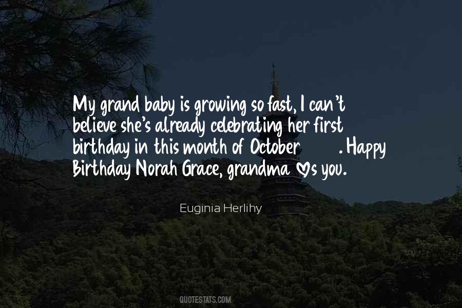 Her First Birthday Quotes #405858