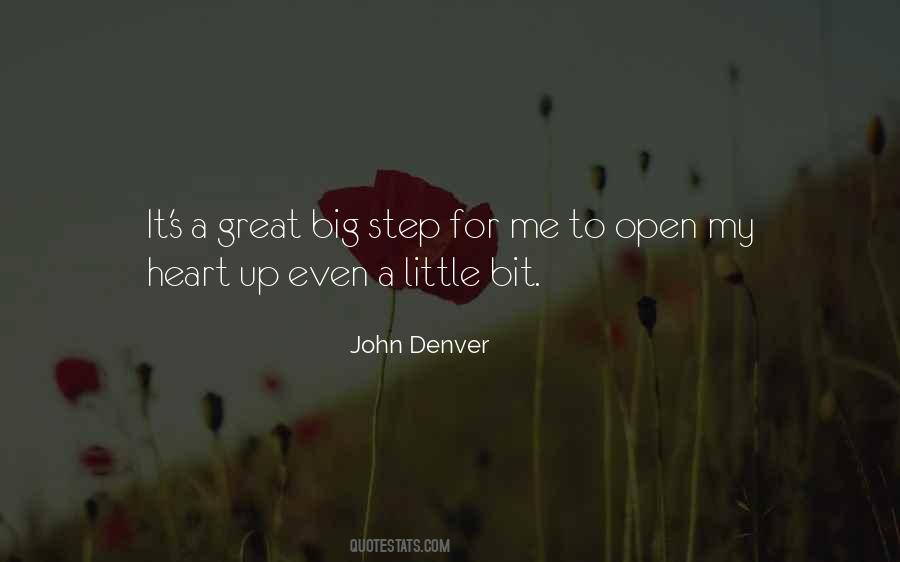 Open Up To Me Quotes #1496707