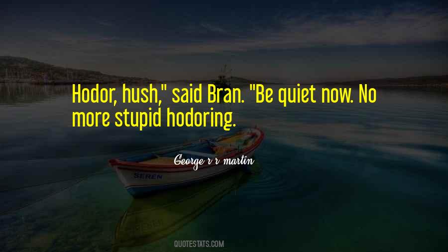 Best Hodor Quotes #1837056