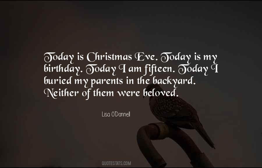 Birthday Without Parents Quotes #139162