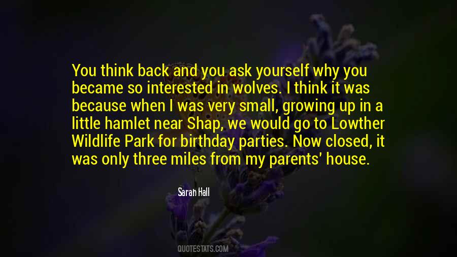 Birthday Without Parents Quotes #537479