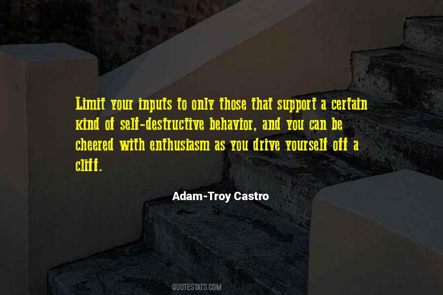 Self Enthusiasm Quotes #1420550
