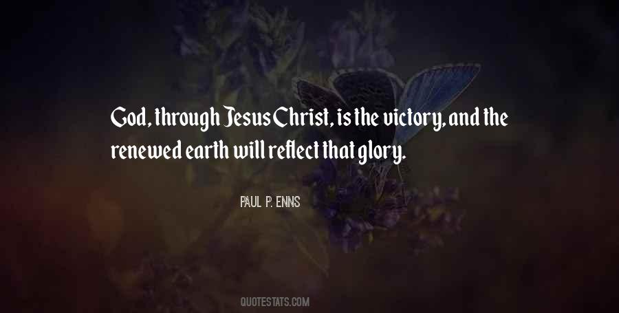Jesus Victory Quotes #1340286