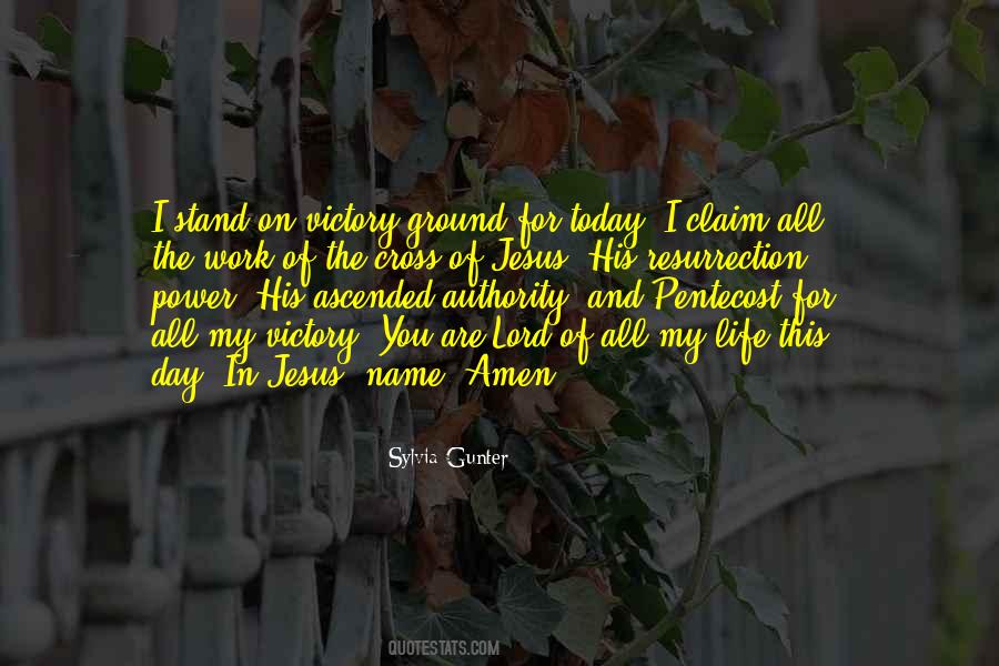 Jesus Victory Quotes #1455343