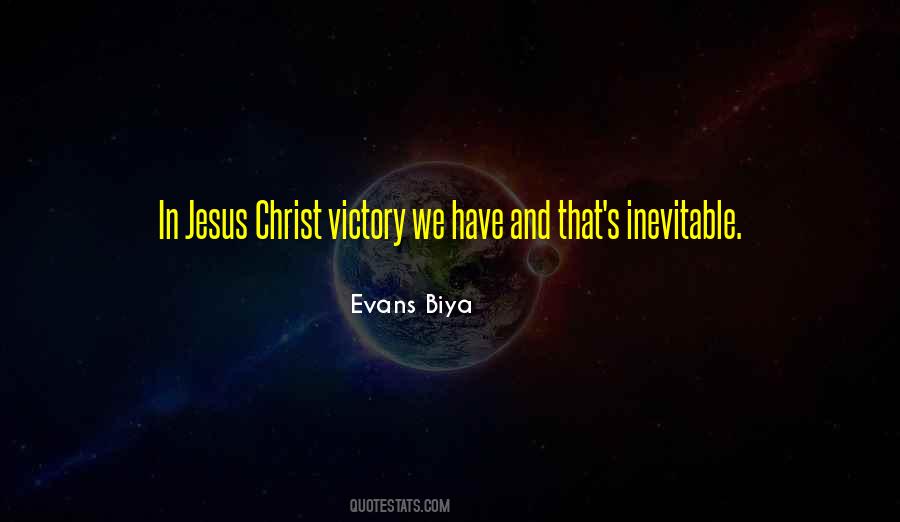Jesus Victory Quotes #312747