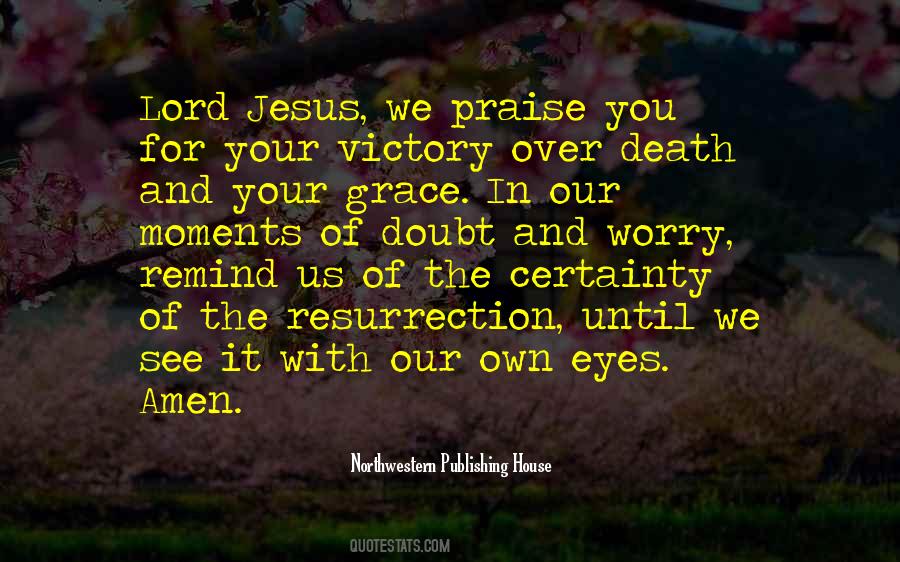 Jesus Victory Quotes #711737