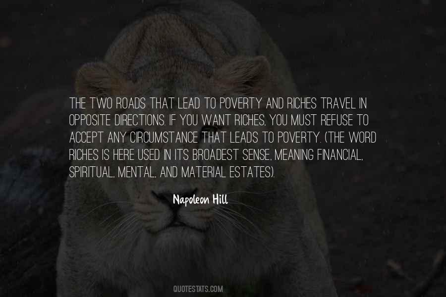 Opposite Of Poverty Quotes #732467