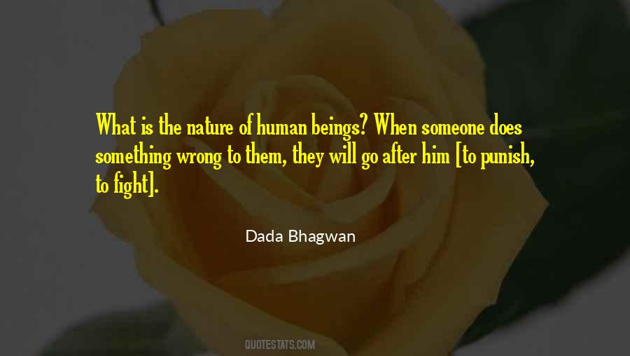 Quotes About The Nature Of Human Beings #1593144