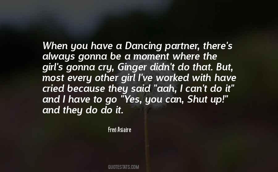Girl Dancing Quotes #667789
