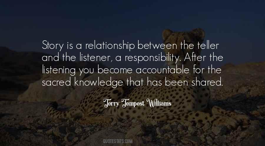 Knowledge Should Be Shared Quotes #1268100
