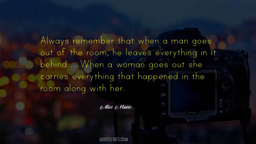When She Leaves Quotes #1679560
