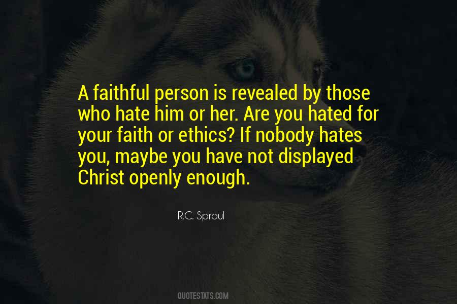 If You Hate A Person Quotes #1368984
