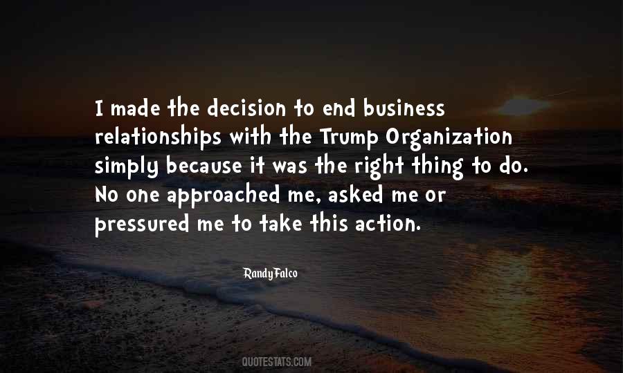 Business Decision Quotes #1120349