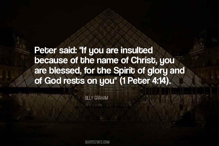 Blessed Are The Ones Quotes #110938