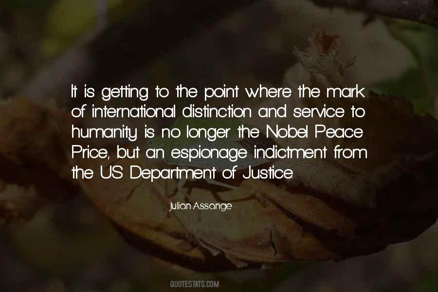 Justice And Humanity Quotes #1835792