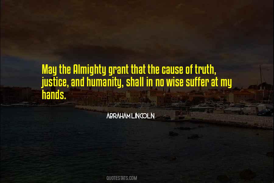 Justice And Humanity Quotes #900203