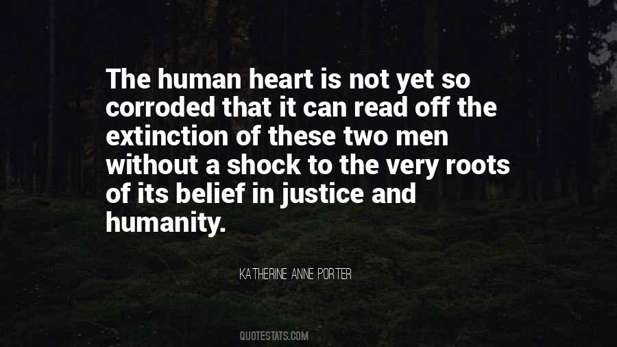 Justice And Humanity Quotes #990342