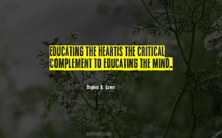 Educating The Mind Quotes #1583859